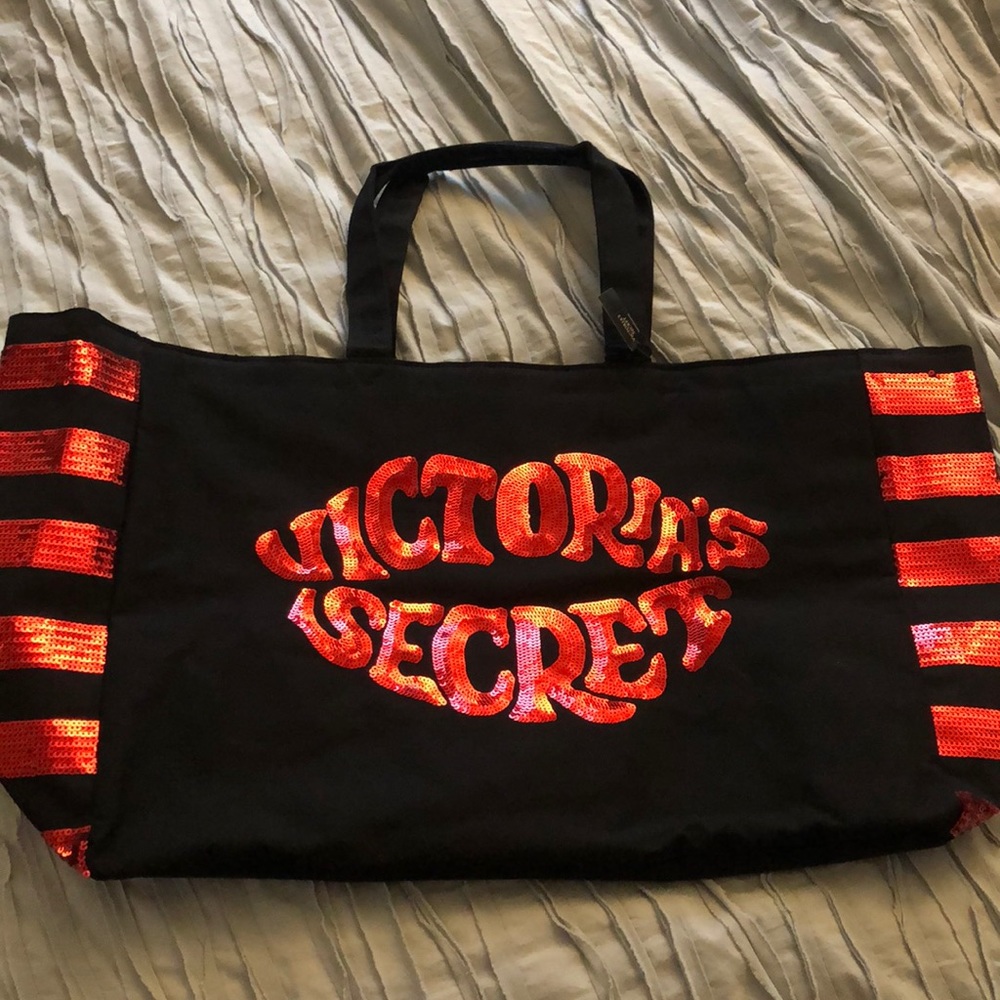 Victoria’s Secret canvas tote bag